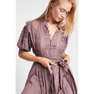Free People One Karma Crochet Dress